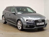 2016 Audi A3 1.6 TDI 110 S Line 5dr [Nav] HATCHBACK DIESEL Manual