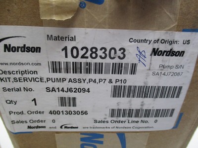 NORDSON 1028303 * NEW IN BOX *