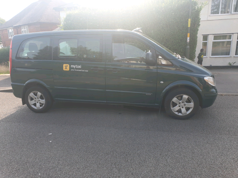 MERCEDES VITO AUTOMATIC TAXI HACKNEY SPEC WHEELCHAIR 8 SEATER in