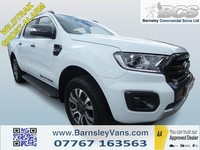 2021 71 FORD RANGER 2.0 ECOBLUE WILDTRAK AUTO DOUBLE CAB 77K WHITE STUNNING PICK