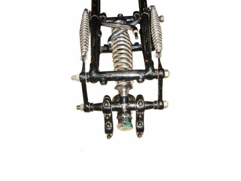 For Norton 16H Front Girder Fork Springer Assembly Black Chrome