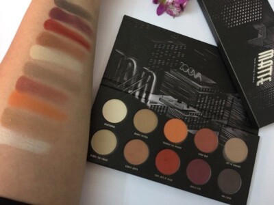 ZOEVA Matte Eyeshadow Palette 10 Shades Superior Pigmentation 10x0.05 oz NIB