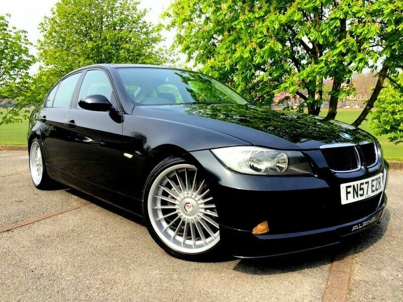**IMMACULATE** 2007 BMW ALPINA D3 TURBO BLACK MANUAL 4 DOOR 2.0 DIESEL