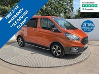2022 Ford Transit Custom 320 EcoBlue Active SWB Crewcab L/R Euro 6 Combi Van Die