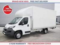 Peugeot Boxer Luton with Tailift L4 140ps XLWB Luton Diesel Manual