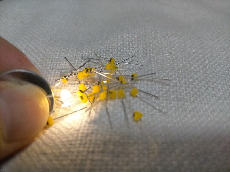 1.5mm Mini  Red Yellow Blue Green White Orange Warm white Led Diodes Light Lamp