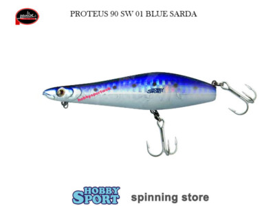 MOLIX PROTEUS 90 COL SW01 BLUE SARDA 16 GR SERIE TOP WATER SPINNING BASS