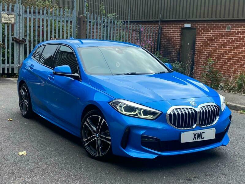 2020 BMW 1 SERIES 118i M SPORT STEP AUTO 5 DOOR BLUE F40 1 OWNER WARRANTY in Dewsbury, West