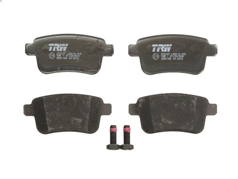 Kit De Plaquettes De Frein, Frein Ã  Disque Trw Gdb1786 Pour Kangoo 1.5 2005-