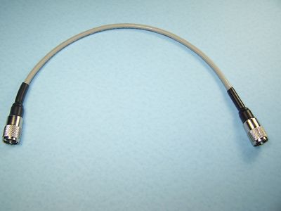 RG-8X COAX CABLE JUMPER 1 FT 12 INCHES SEALED PL-259s PROFESSIONALLY MADE . Buy it now for 8.25