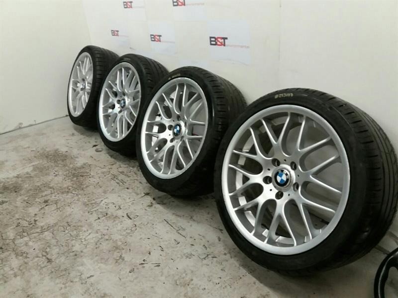 4 x 18" Staggered BMW 3 Series E46 E90 CSL Style Alloy Wheels 18" 5X120