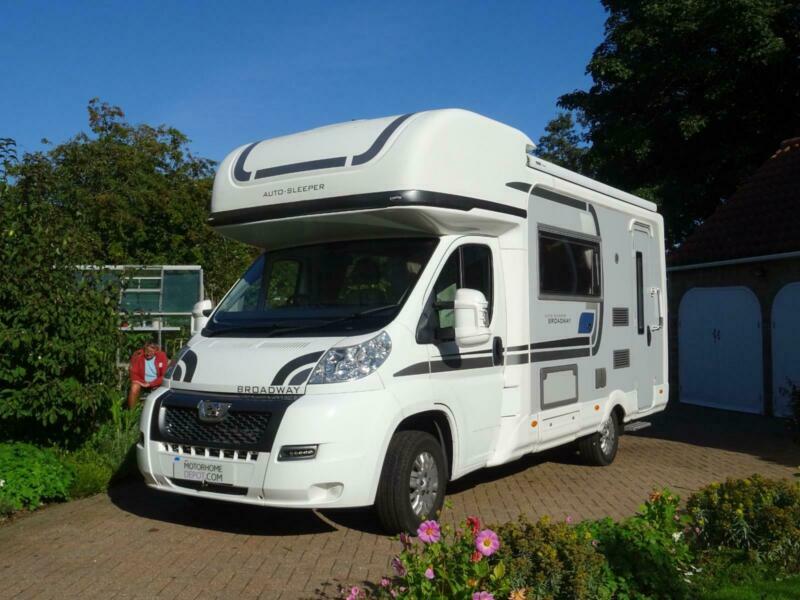 AutoSleeper Broadway EK, 4 berth, 2015, End Kitchen Motorhome for sale