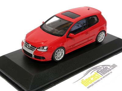 VW Volkswagen Golf 5 V R32 2005 Red 1/43