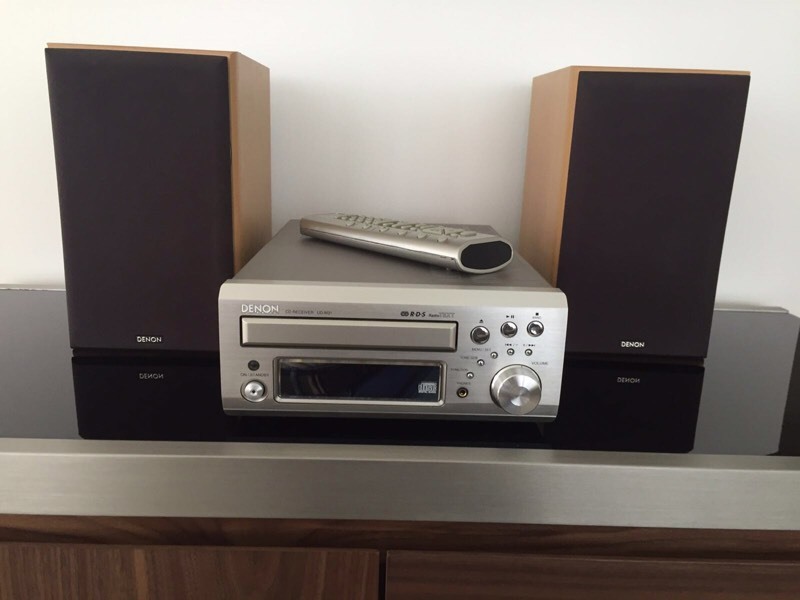 Excellent Condition Hardly Used Denon Stereo System with Matching