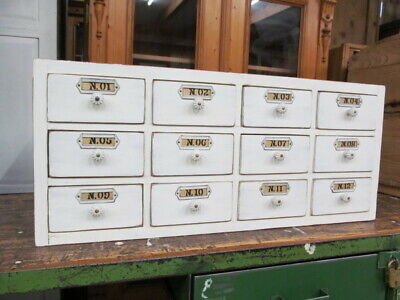  Schubladenschrank,Apothekerkommode,Kommode,Shabby chic, antik,Apothekerschrank