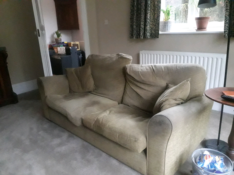 John Lewis green sofa in Sheffield, South Yorkshire Gumtree