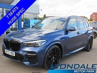 2022 BMW X5 40d MHT M Sport 4x4  7 seats with very high specification 3.0 5dr SU
