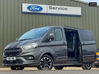 2021 Ford Transit Custom 2.0 EcoBlue 185ps Low Roof D/Cab Sport Van Auto PANEL V