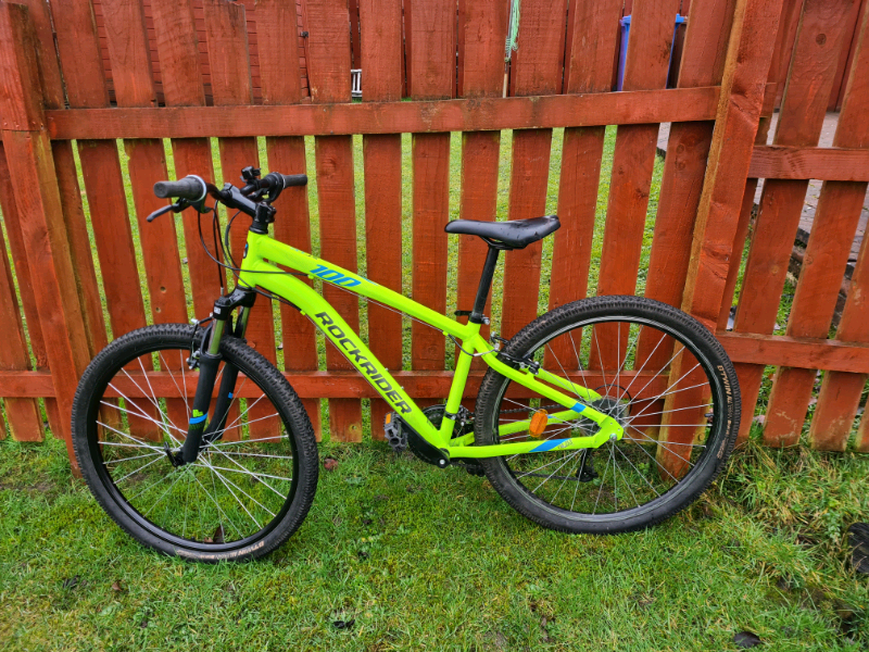 adult mountain bike rockrider st10 black the new my bike