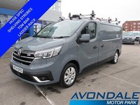 2024 Renault Trafic dCi Blue LL30 Extra LWB GREY EURO 6 VAN WITH LADDER RACK AND