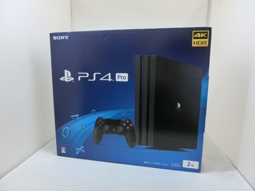 Sony PlayStation(PS) 4 Pro Jet Black 2TB [CUH-7200CB01] Home console Japan  model