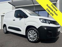 2021 Peugeot Partner BlueHDi 1000 Professional Panel Van Diesel Manual