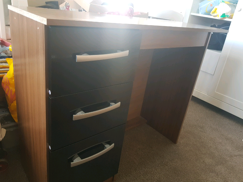 Wardrobes X2 Bedside Cabinets X2 And Desk In Folkestone Kent