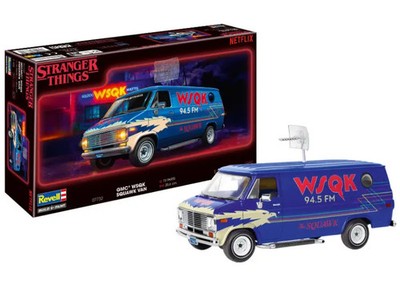 REVELL GMC WSQK Squawk Van "Stranger Things" - 1/24 - REVELL 07732