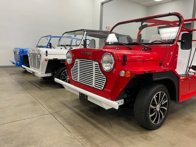 2022 Moke Emoke 11 Miles Cobalt Convertible Threephase, Ac