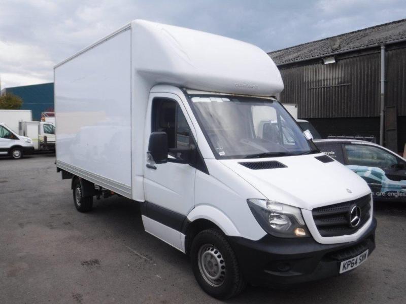 MERCEDES SPRINTER 313 CDI LWB LUTON VAN TAIL LIFT White Manual Diesel