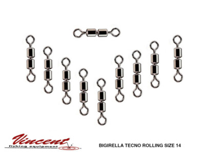 2 CONF. BIGIRELLA VINCENT SIZE 14 DOPPIA GIRELLA ROLLING x TROTA LAGO COD. 298
