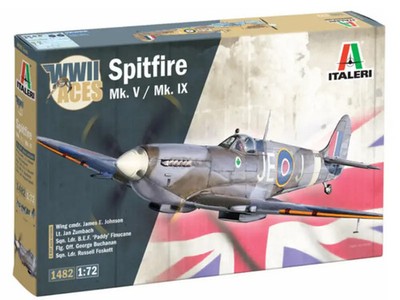 ITALERI Spitfire Mk.V / Mk.IX Aces - échelle 1/72 - ITALERI 1482