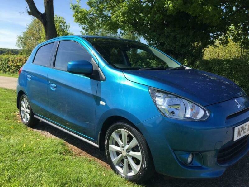 2015 Mitsubishi Mirage 1.2 3 (s/s) 5dr Blue Manual Petrol | in Dorking