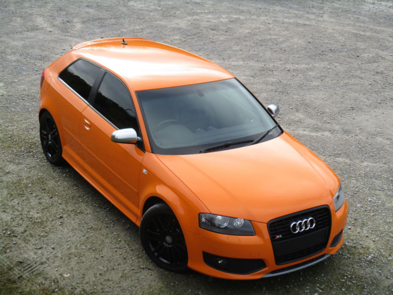 Audi S3 2.0T FSI 2007 quattro 3dr solar orange dealer history finance
