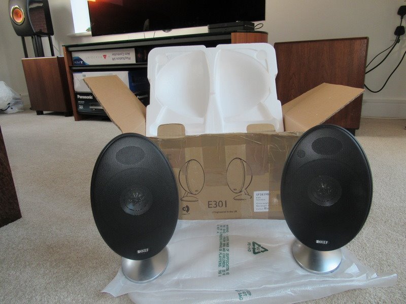 Kef e301 Egg Speakers in Norwich, Norfolk Gumtree