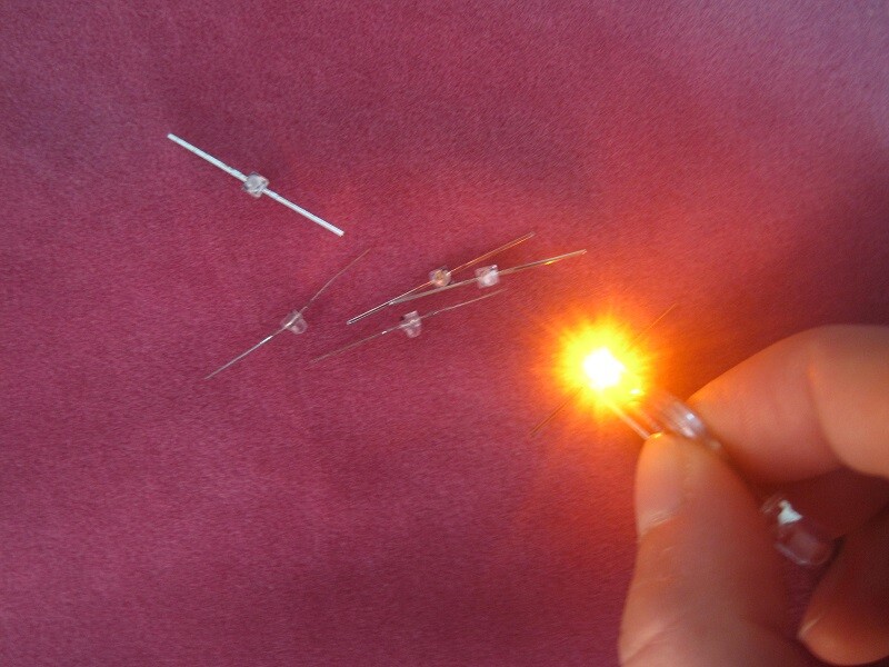 1.5mm Mini  Red Yellow Blue Green White Orange Warm white Led Diodes Light Lamp