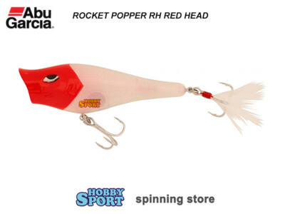 ROCKET POPPER 130 mm 44 gr ABU GARCIA colore RH RED HEAD SPINNING MARE