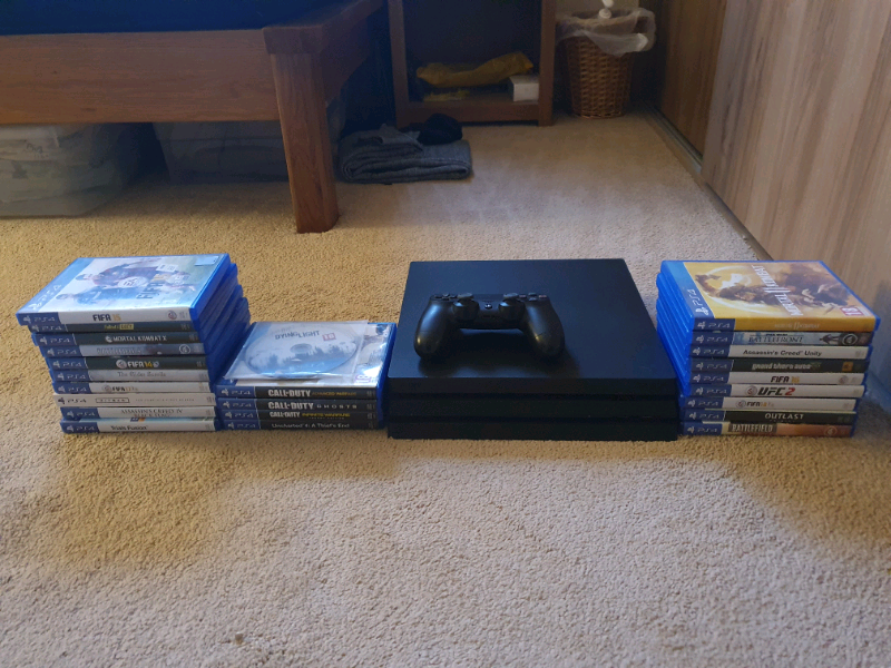 Ps4 Pro 1TB with games in Glasgow Gumtree
