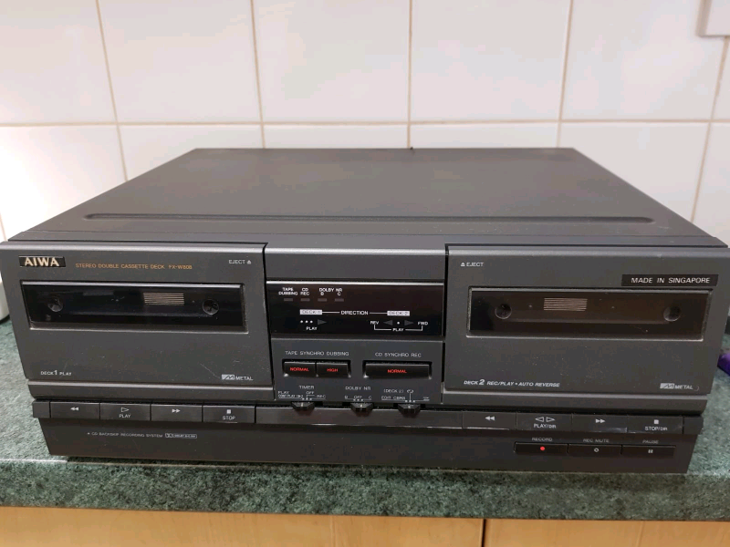 AIWA DOUBLE CASSETTE DECK in Ramsgate, Kent Gumtree