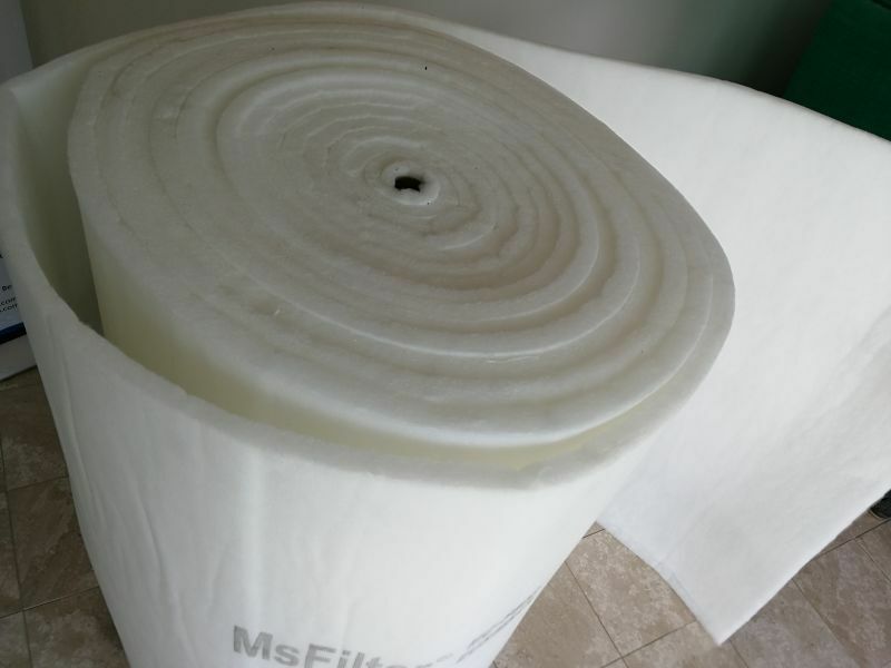 Spray Paint Booth Downdraft Intake Tacky Ceiling Filters(customized Size)