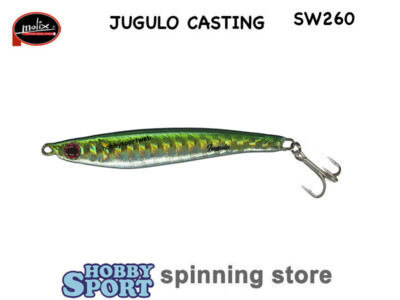 MOLIX JUGULO CASTING 25 GR COLORE 260 GREEN SARDA  SPINNING MARE