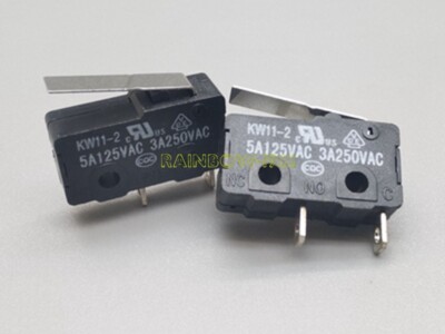 QTY:10 Micro switch/push button/light touch switch KW11-2 5A 125V Micro switch