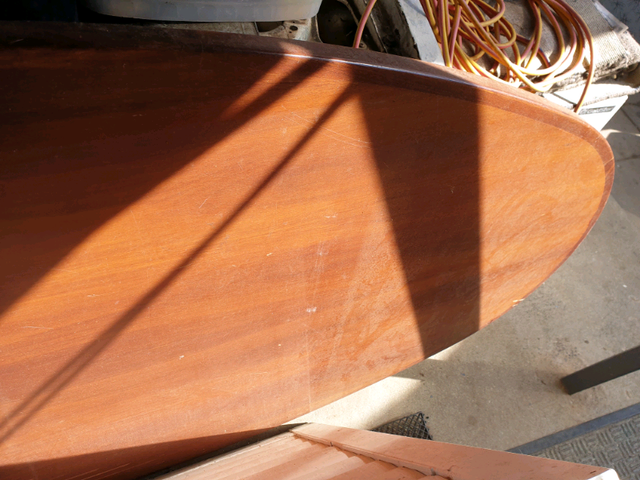 Stained wood table top hard wood | Dining Tables | Gumtree Australia
