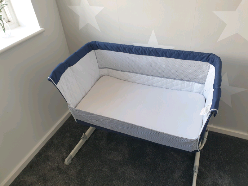 Babylo Next To Me Beside Crib Cot Moses Basket Bed In Kirkby In