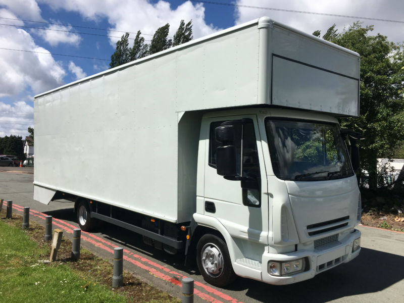 Iveco Euro Cargo 75E16 7.5T 24Ft Dropwell Removal Luton Van 1650 Cubic