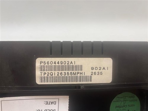 Used Speedometer Gauge fits: 2006 Dodge Dakota cluster MPH black trim Grade A
