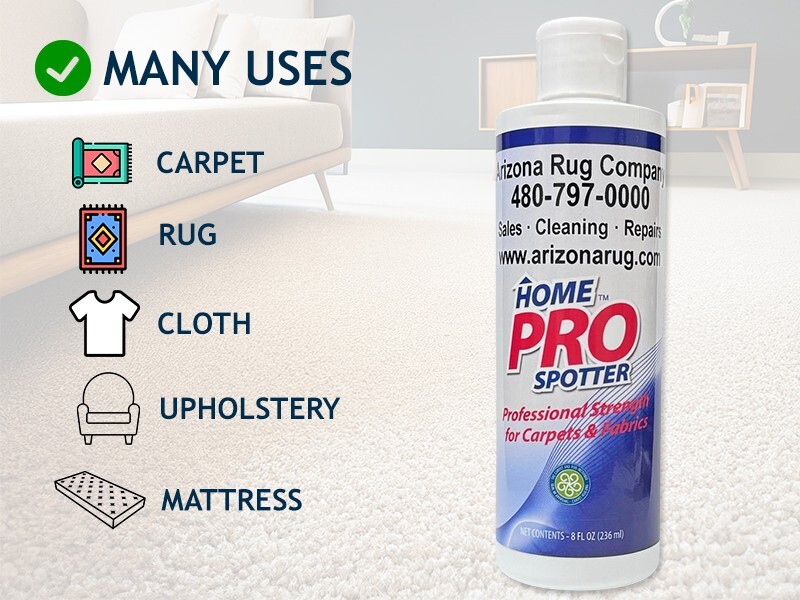 Spot&Stain Remover for Carpet, Rug, Cloth, Upholstery&Mattress - Home Pro, 8 OZ