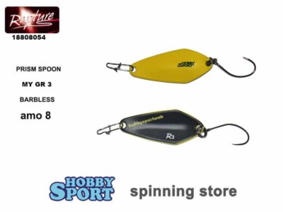 PRISM SPOON  3,0 gr  MY  YELLOW BLACK AREA TROTA RAPTURE TRABUCCO 18808054