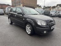 2009 Kia Rio 1.4 Black Hatchback 5dr Petrol Manual (147 g/km, 95 bhp) Hatchback 