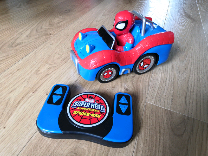 SpiderMan RC remote control car Marvel Never used in Dartford, Kent